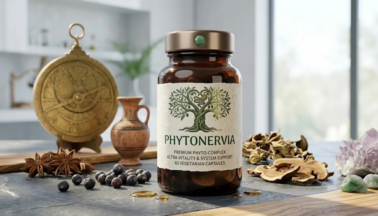 Phytonervia herbal complex packaging